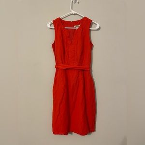 Banana Republic Factory Red Mini Dress